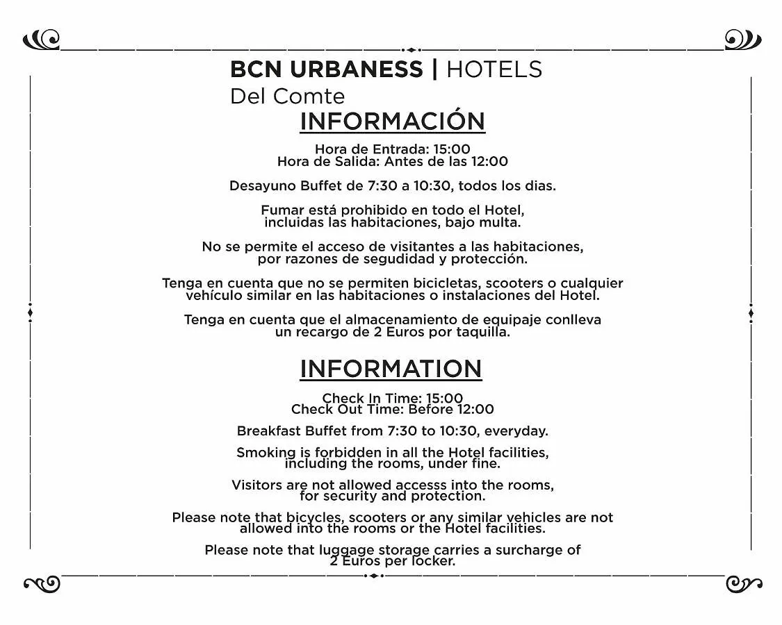 Bcn Urbaness Hotels Del Comte Βαρκελώνη